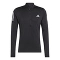 Own the Run 1/4 Zip Long sleeve Men - black,