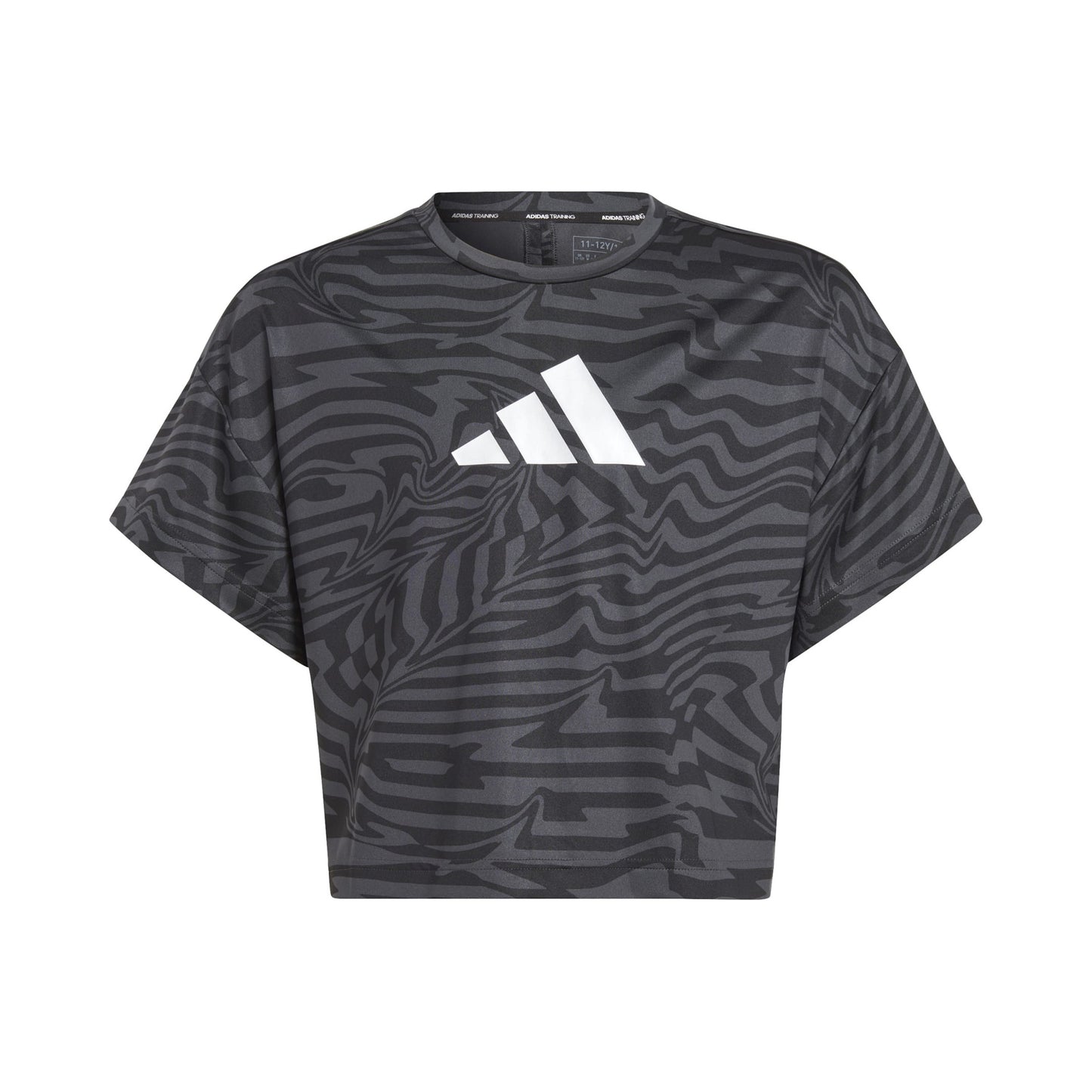 adidas Team Issue AOP T-Shirt Mädchen - schwarz, dunkelgrau