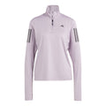 Own the Run Half-Zip Long sleeve Women - lilac,