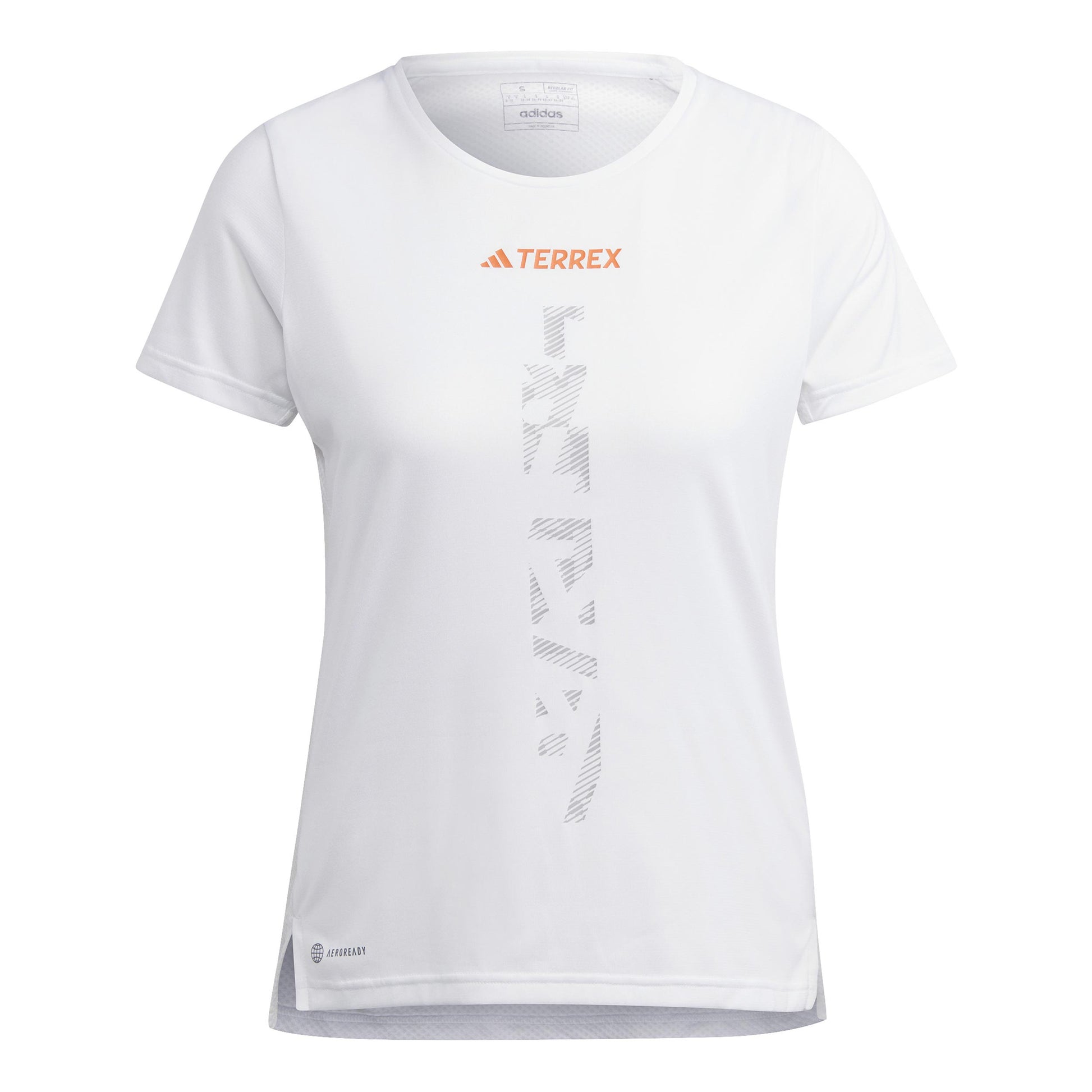 adidas Terrex AGR Laufshirt Damen - weiß,