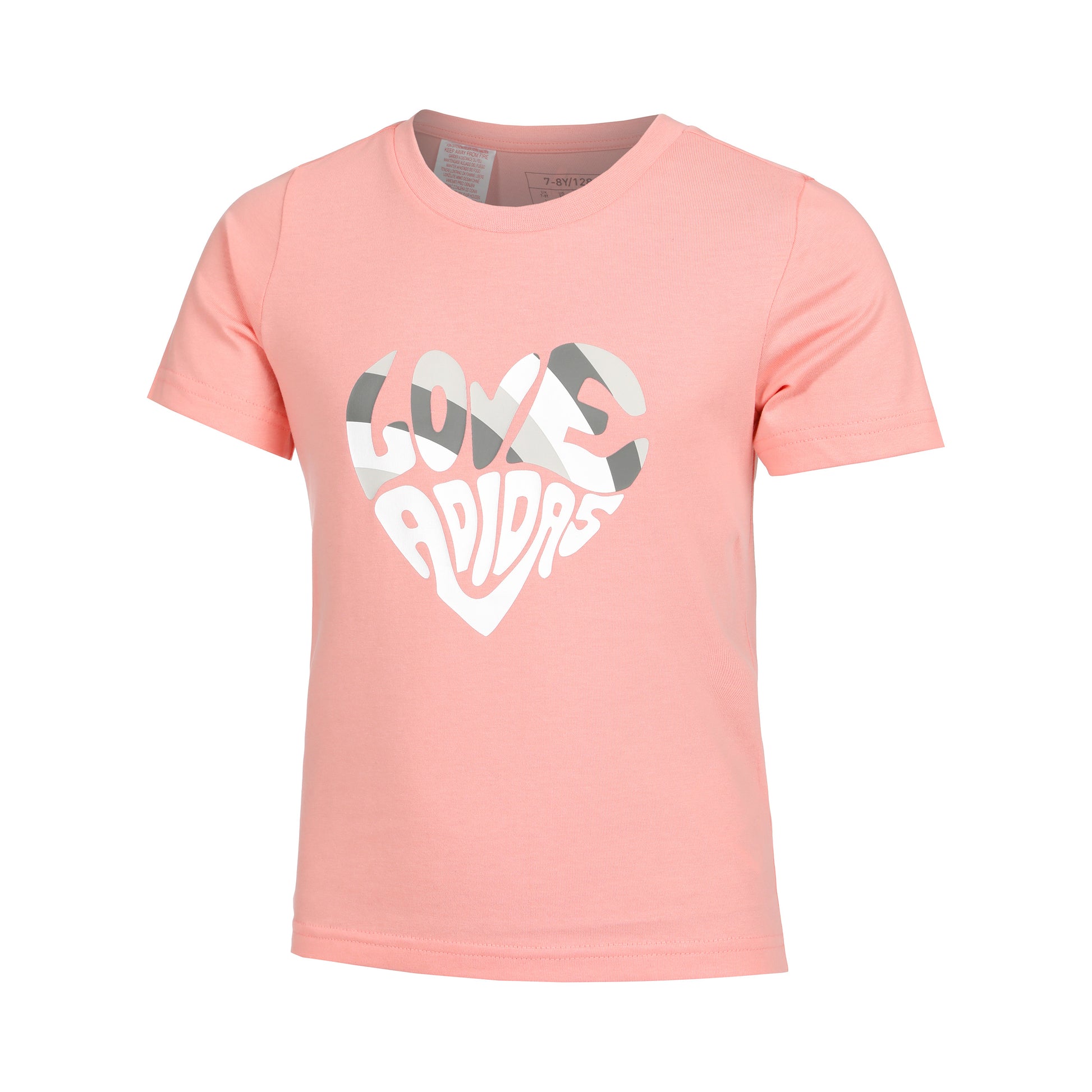 adidas Xpress T-Shirt Kinder - rosa, mehrfarbig