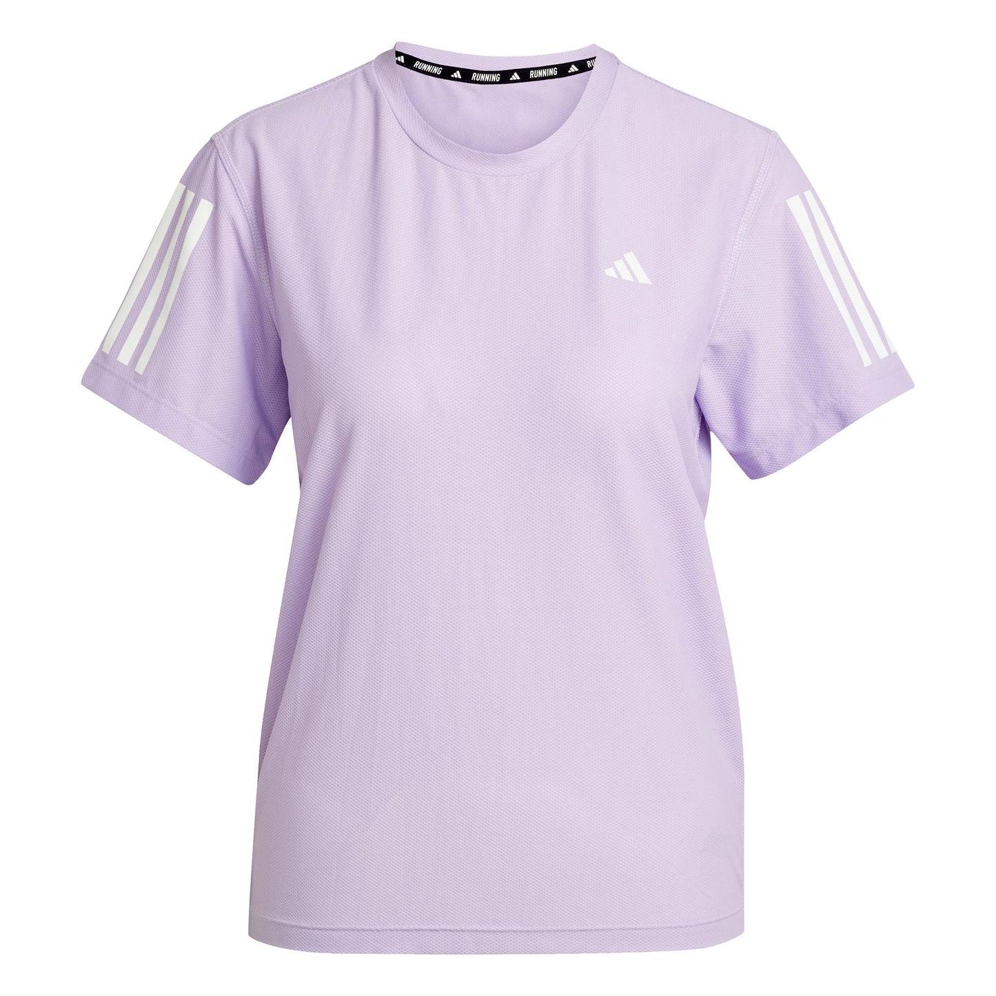 adidas Own the Run Laufshirt Damen - flieder, weiß