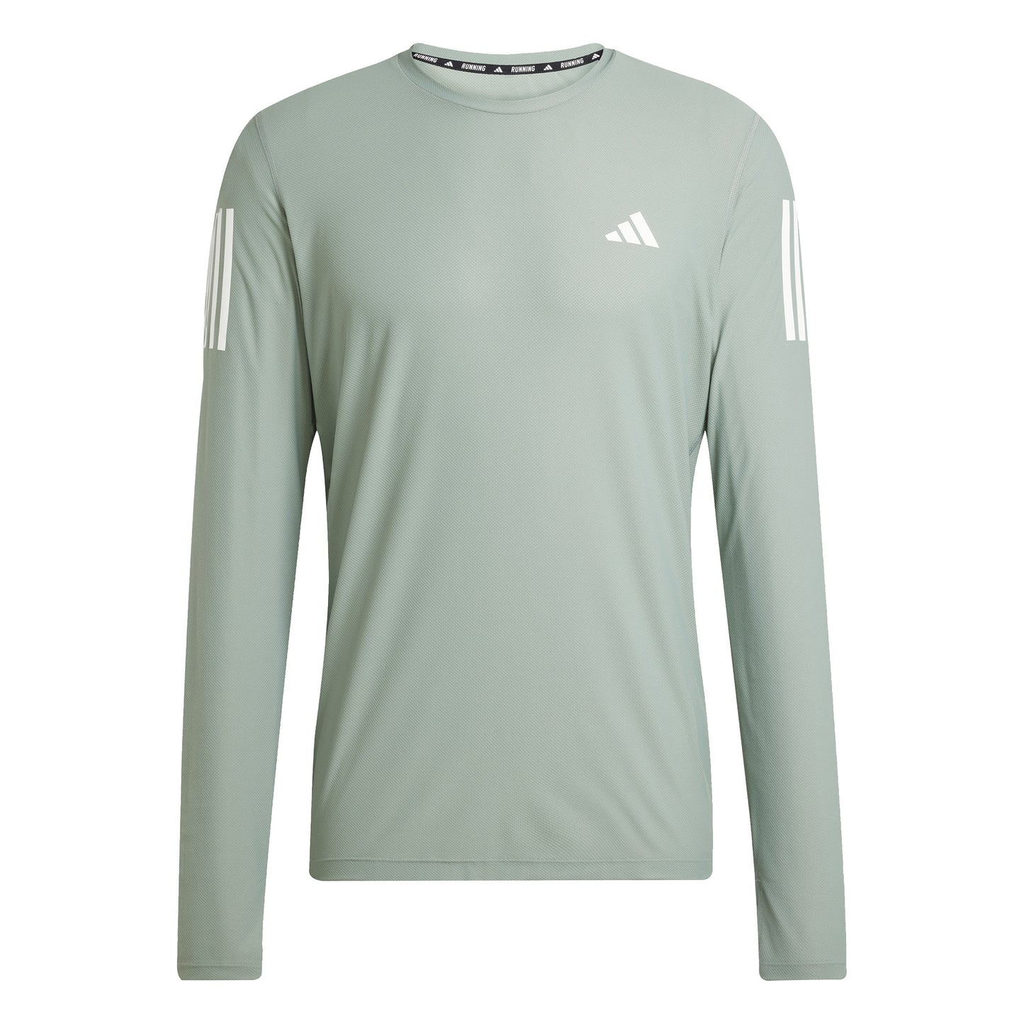 adidas Own the Run Long sleeve Men - sage, white