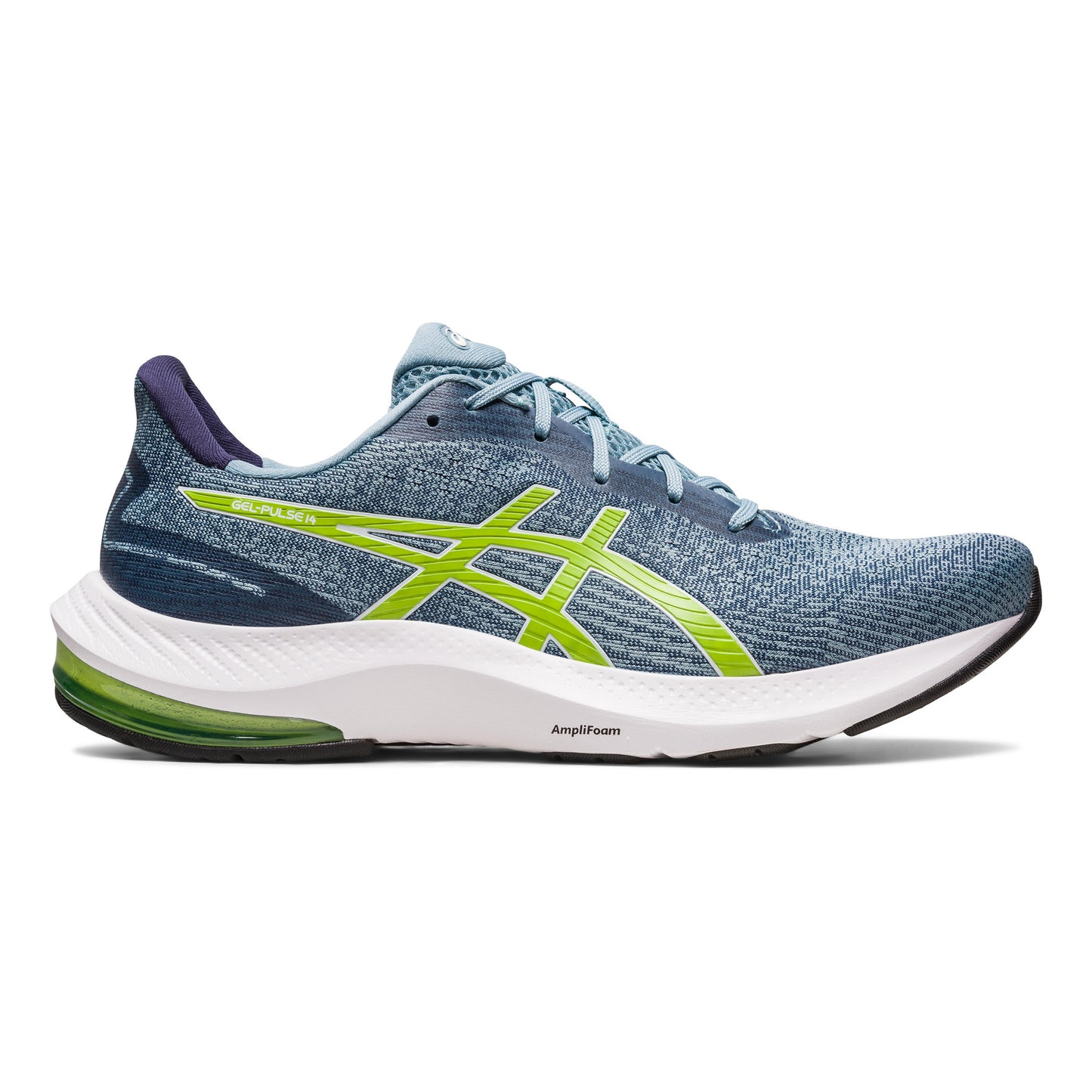 ASICS Gel-Pulse 14 Neutral running shoe Men - light blue, green