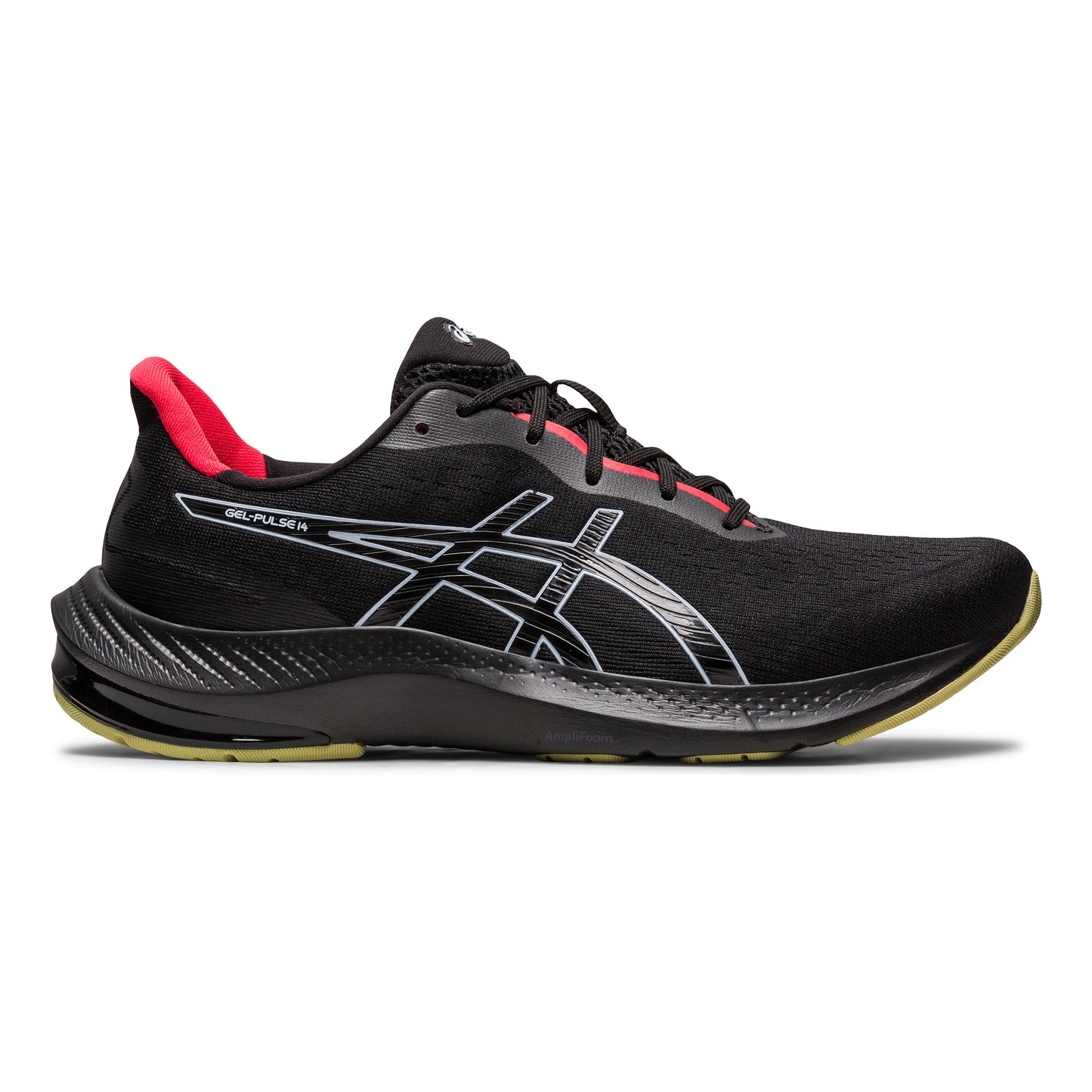 ASICS Gel-Pulse 14 Neutralschuh Herren - schwarz, rot