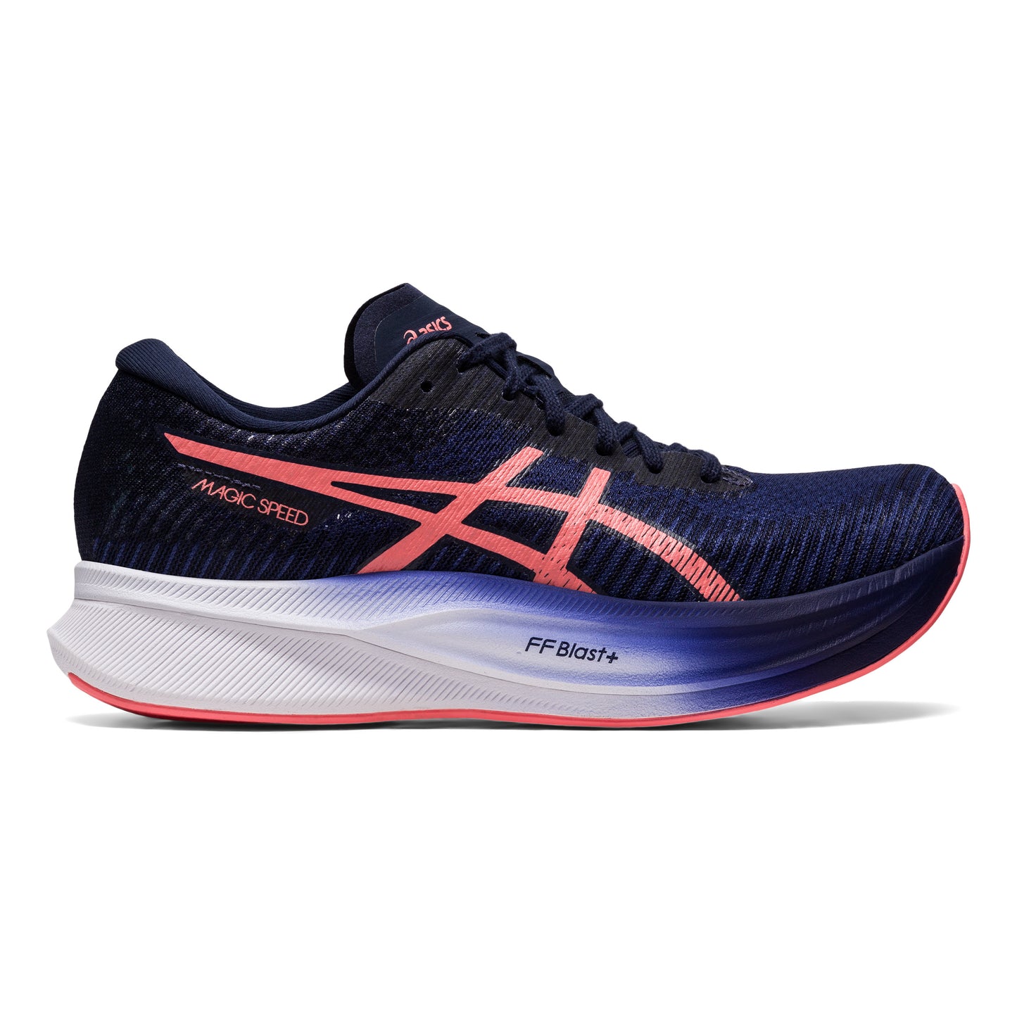 ASICS Magic Speed 2 Wettkampfschuh Damen - blau, orange