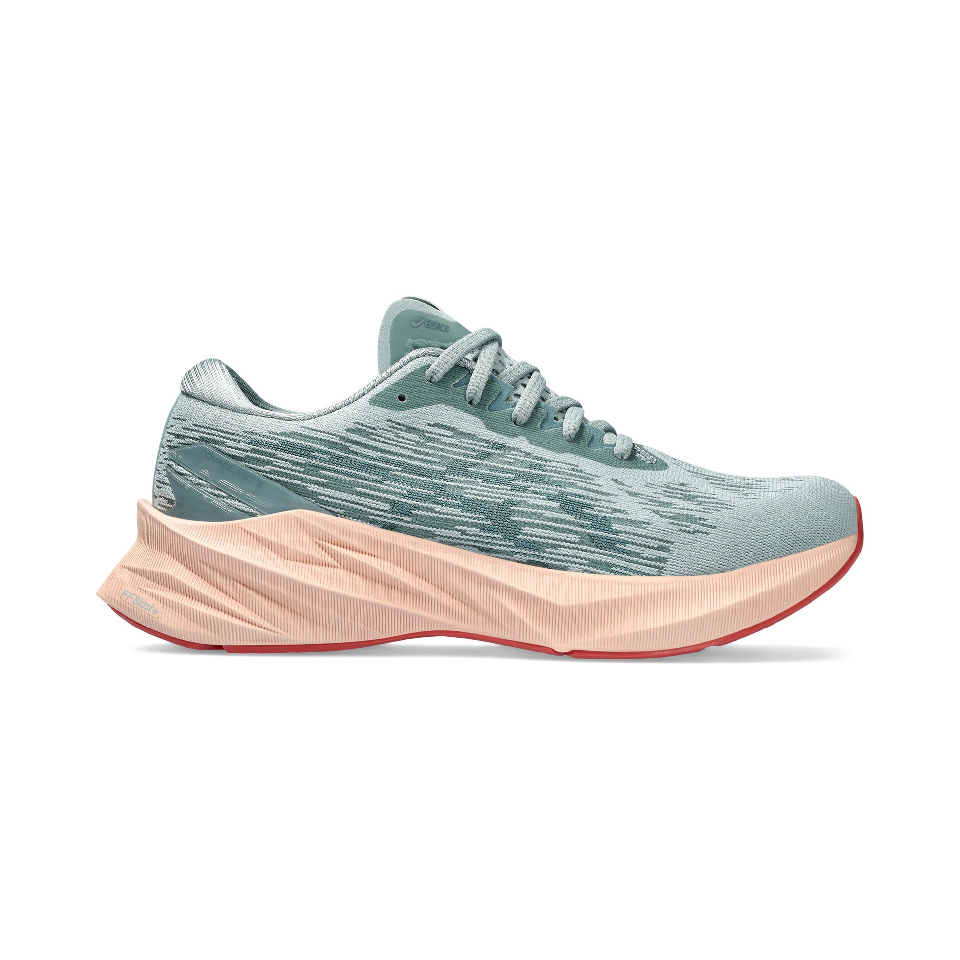 ASICS Novablast 3 Neutral running shoe Women - blue grey, beige