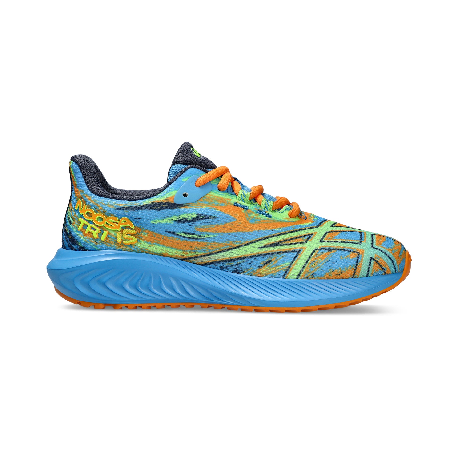 ASICS Gel-Noosa Tri 15 GS Competition running shoe Kids - blue, orange