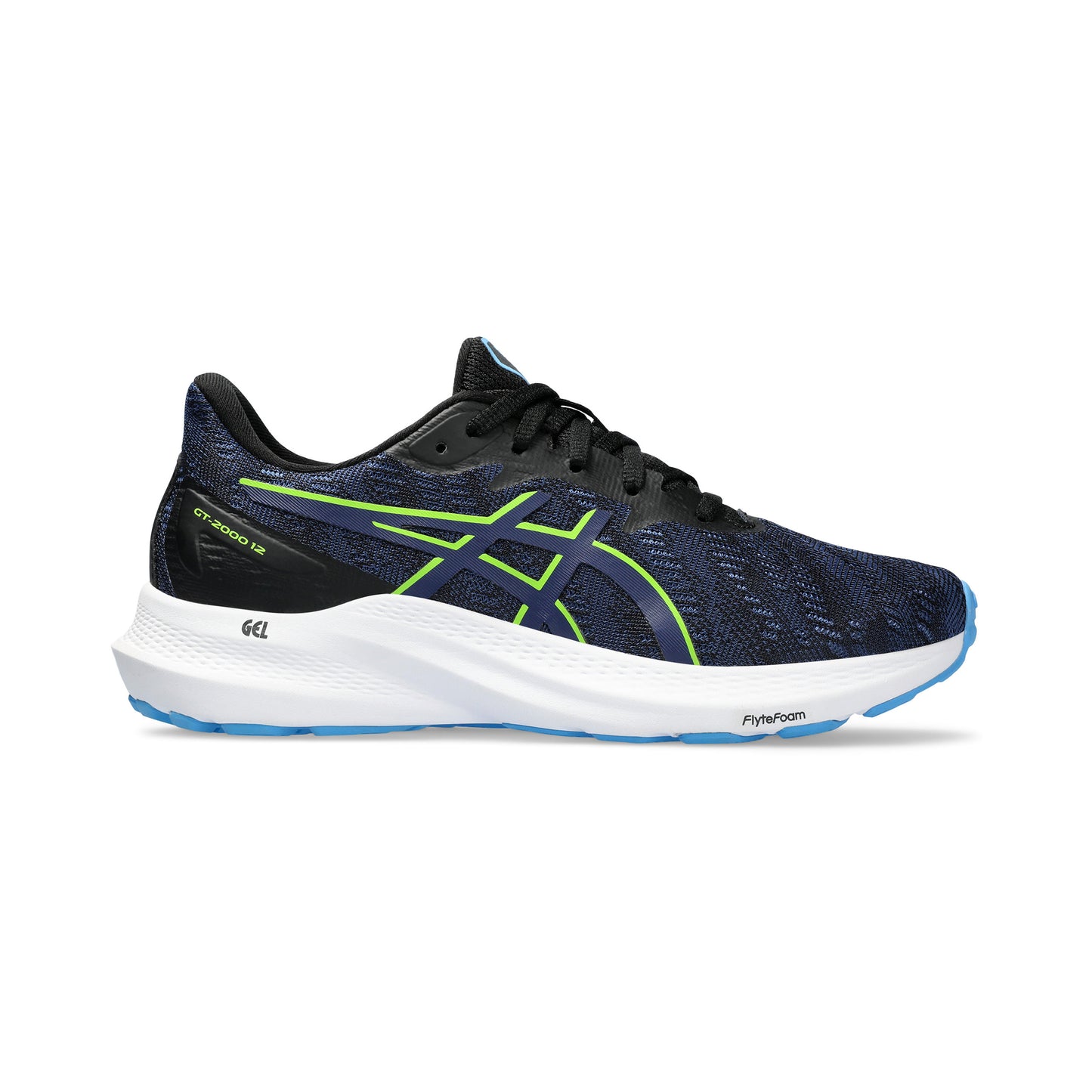 ASICS GT-2000 12 GS Stabilitätsschuh Kinder - schwarz, blau