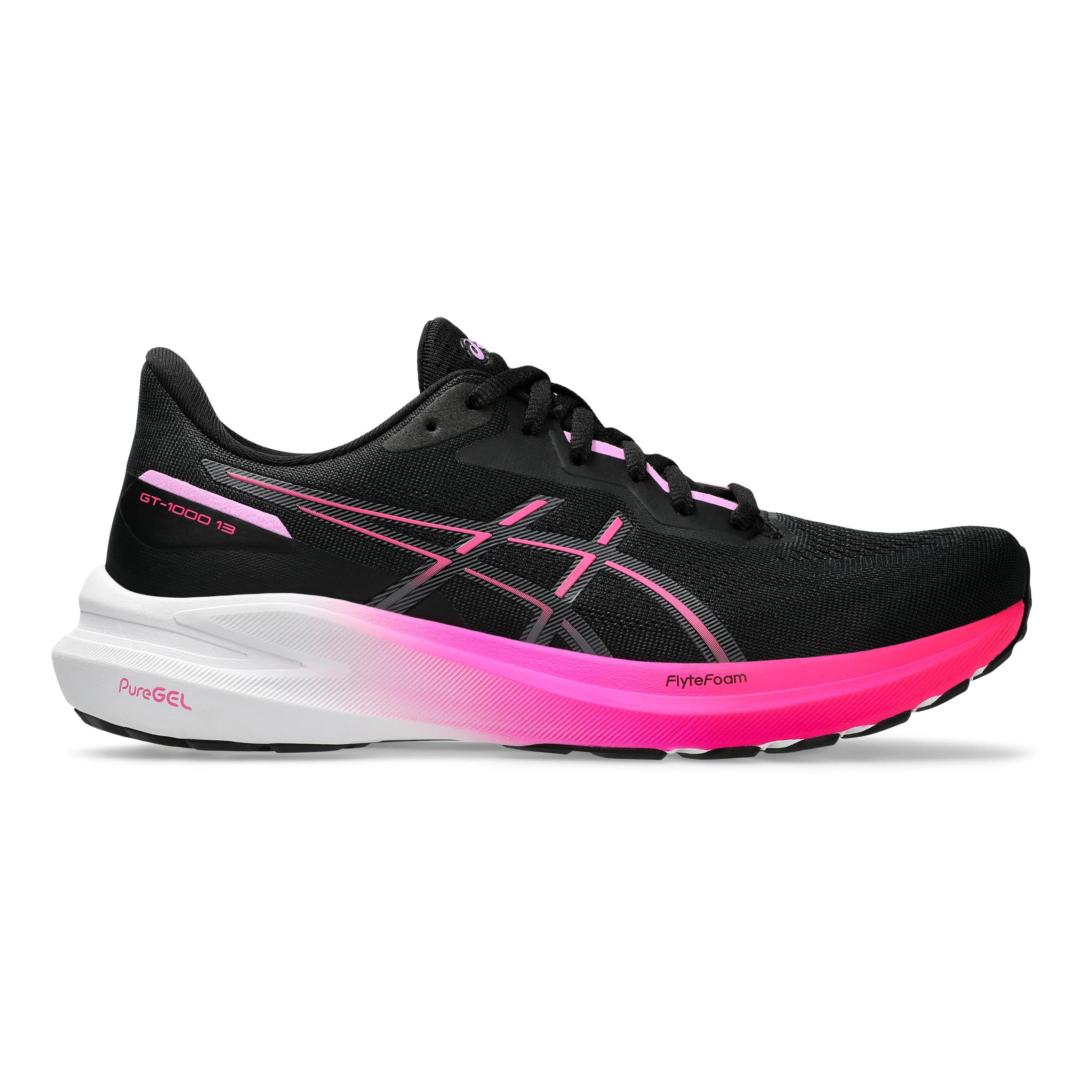 GT-1000 13 Stability running shoe Women - black, pink | Running Point