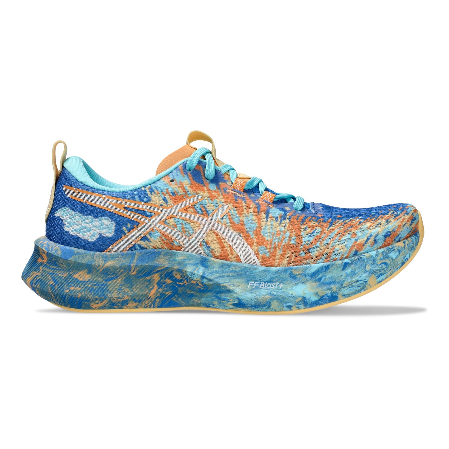 ASICS Noosa Tri 16 Competition running shoe Women-blue, orange
