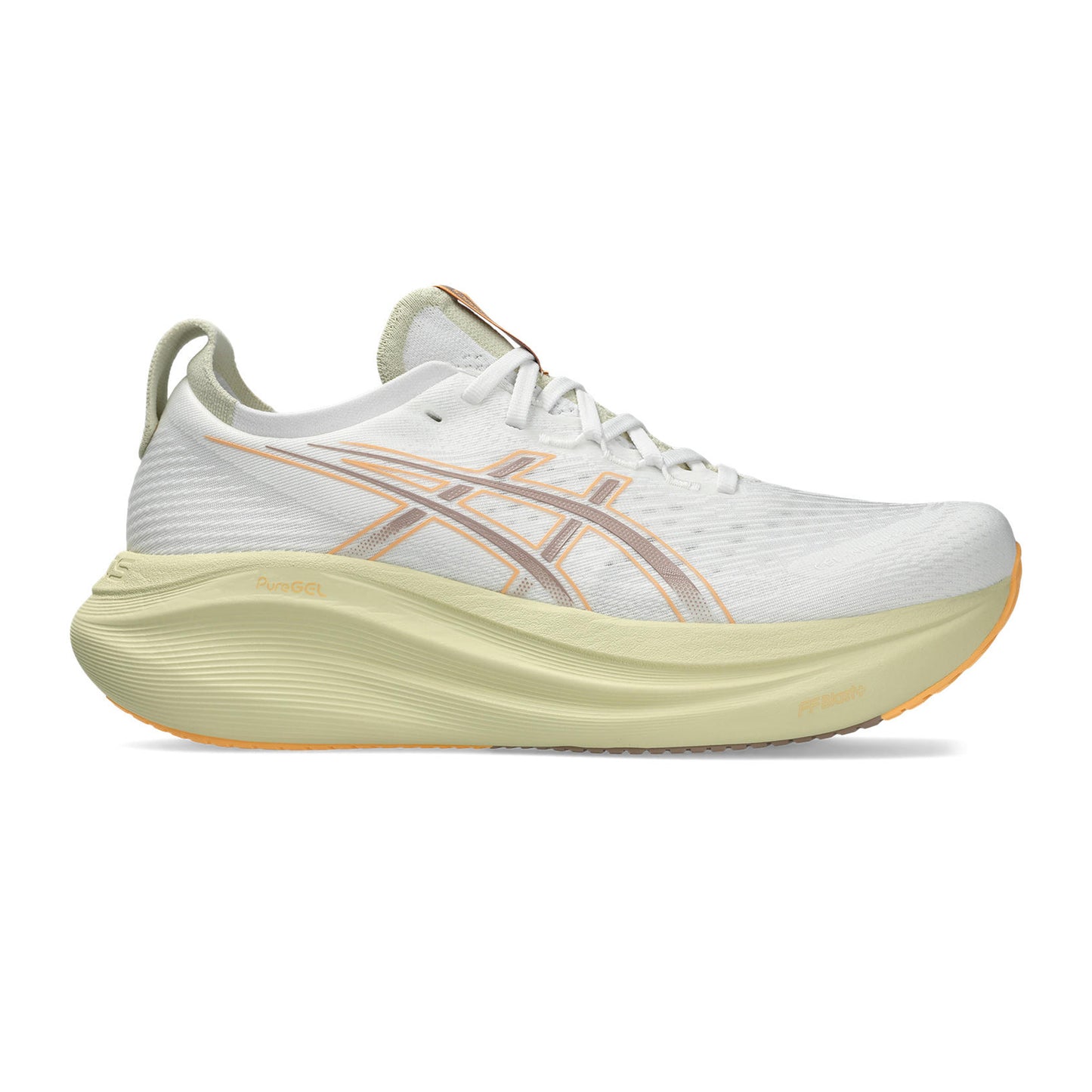 ASICS Gel-Nimbus 27 Neutralschuh Herren-Weiß,Mauve