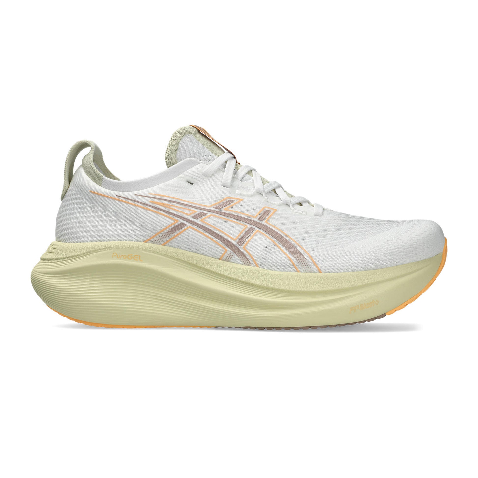 ASICS Gel-Nimbus 27 Neutralschuh Herren-Weiß,Mauve