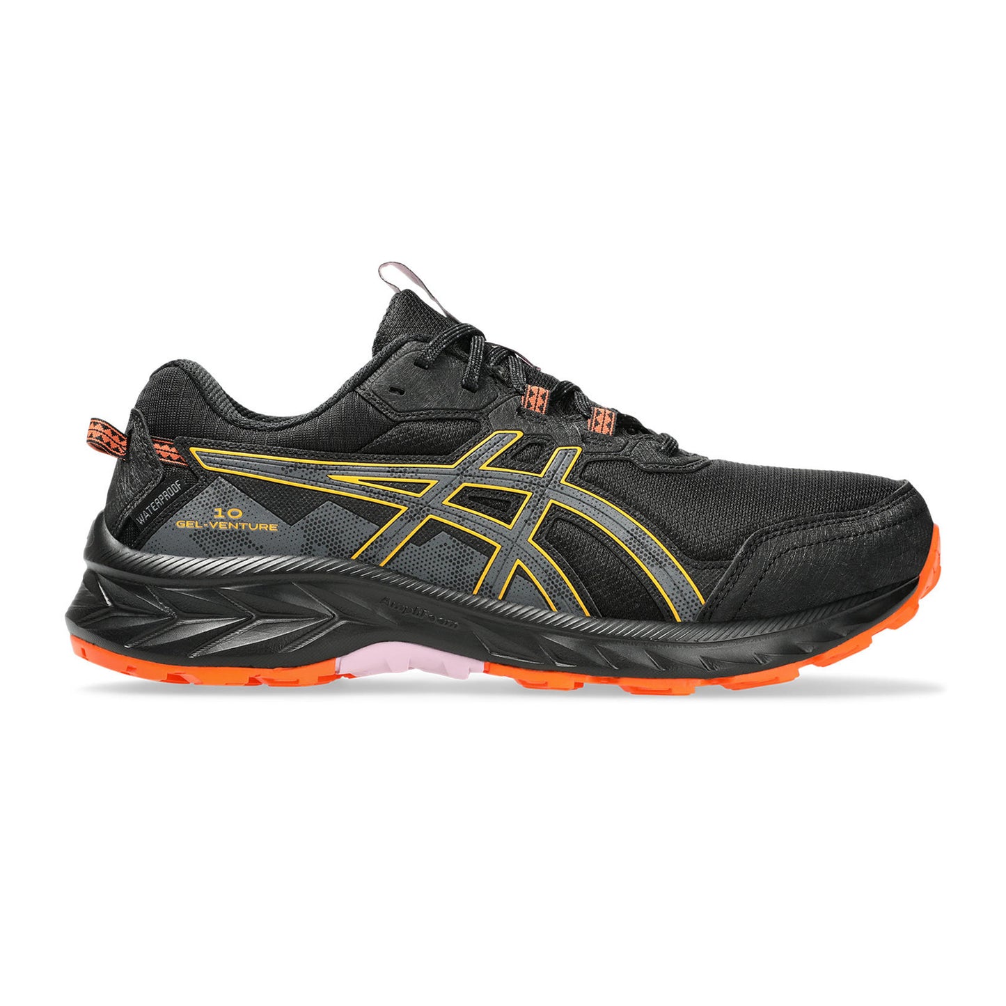 ASICS Gel-Venture 10 WP Trail Running Shoe Women-Black,Grey