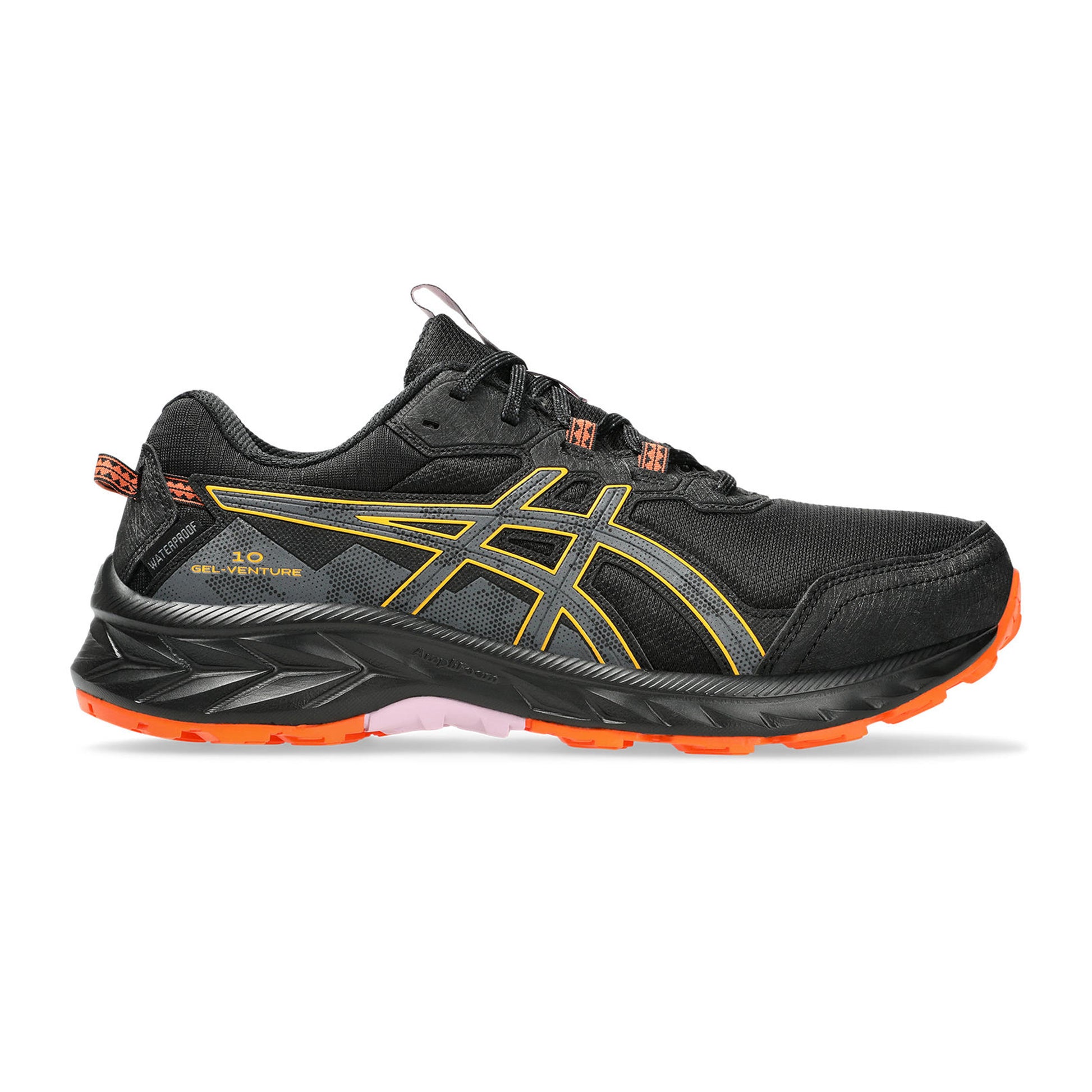 ASICS Gel-Venture 10 WP Trail Running Shoe Women-Black,Grey