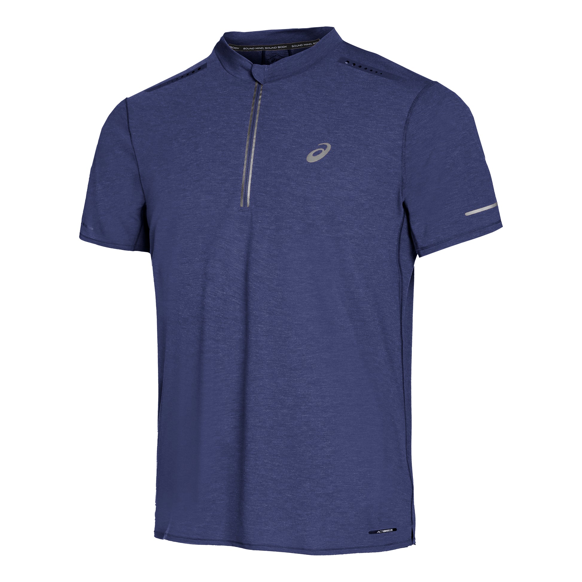 ASICS Metarun Half-Zip Running shirt Men - blue,