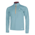 Winter Run Half-Zip Midlayer Running top Men - petrol, grey