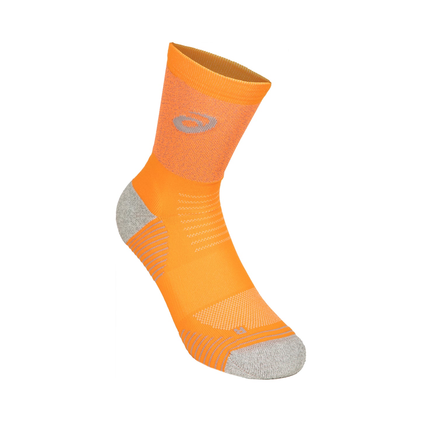 ASICS Lite-Show Run Crew Laufsocken Unisex - orange,