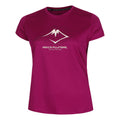 Fujitrail Logo Laufshirt Damen - berry, weiß