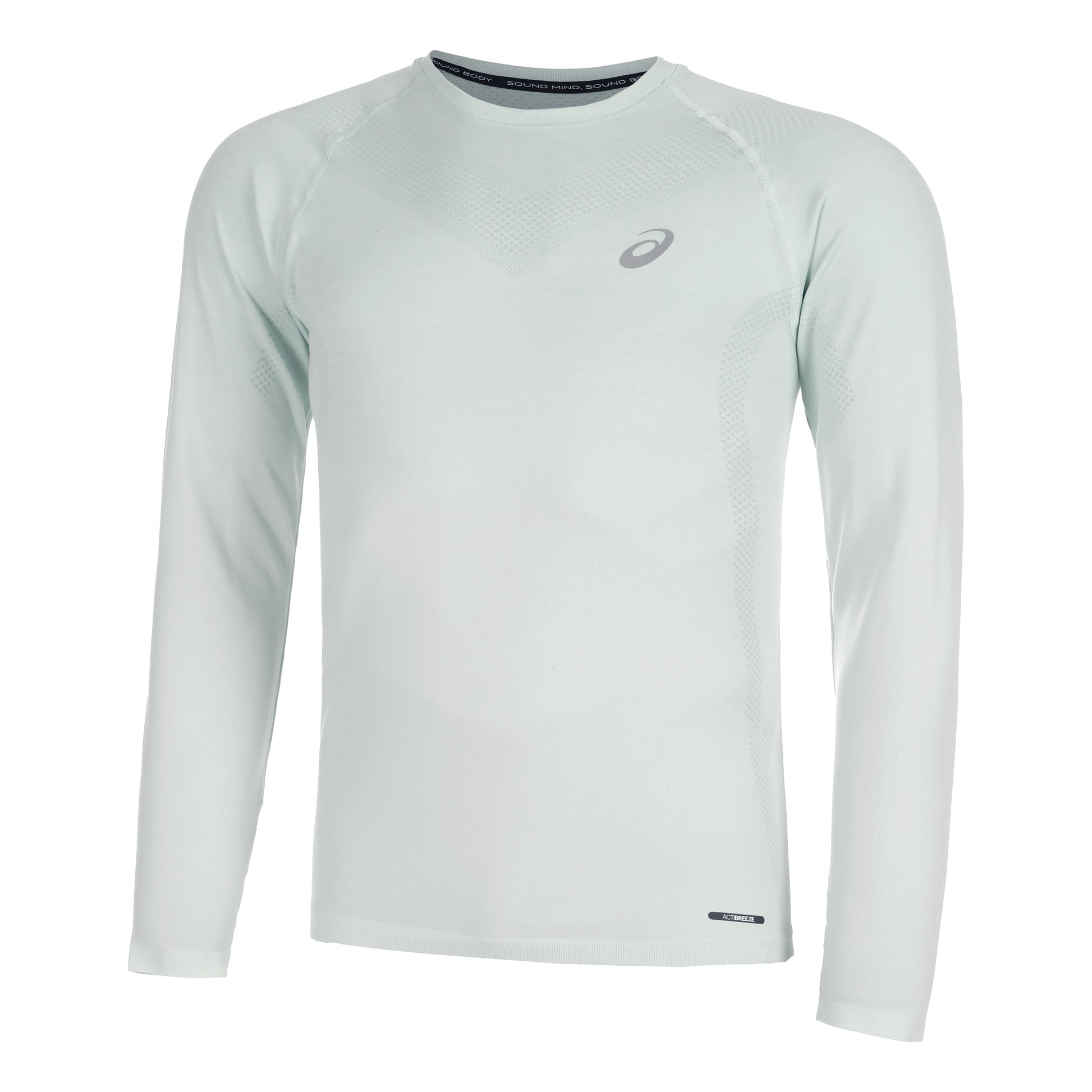 ASICS Seamless Long sleeve Men - sage, cream