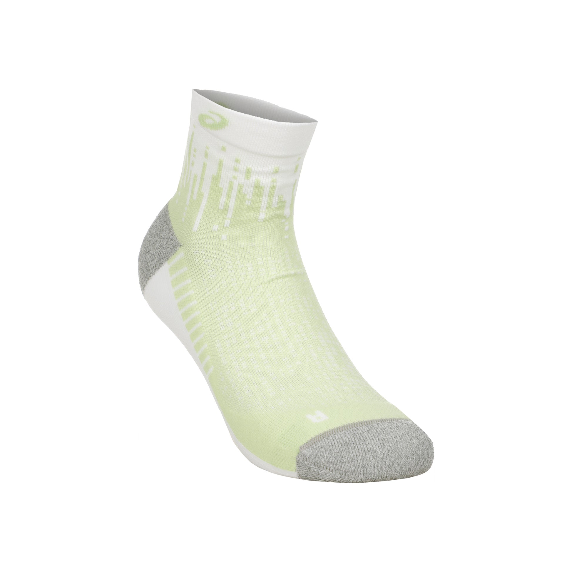 ASICS Performance Run Quarter Running socks Unisex - white,