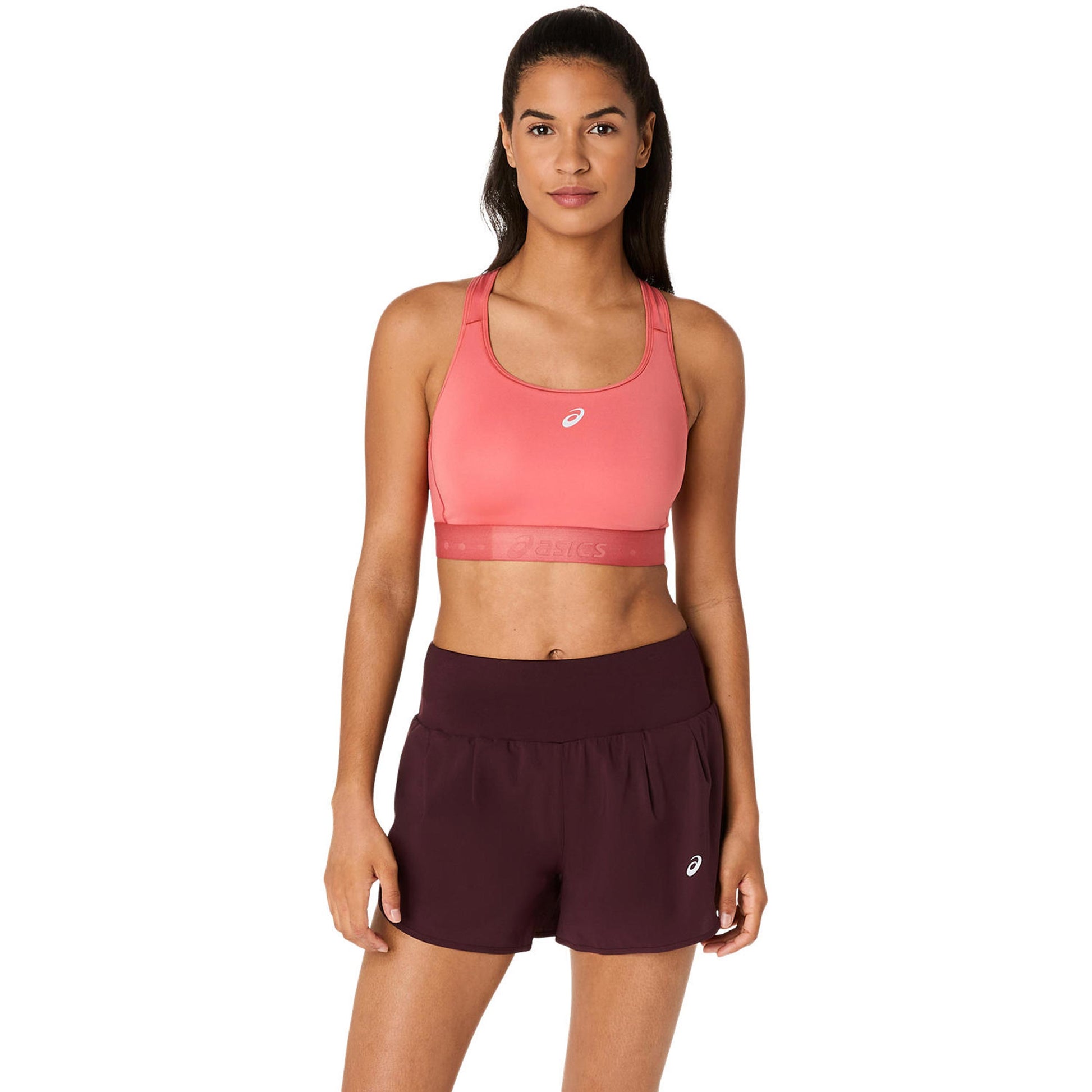 ASICS Road Compression  Sports bras Women - coral