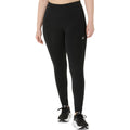 Road Winter High Waist Running Tights Women-Black