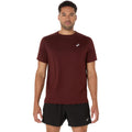 Core Running shirt Men-wine red
