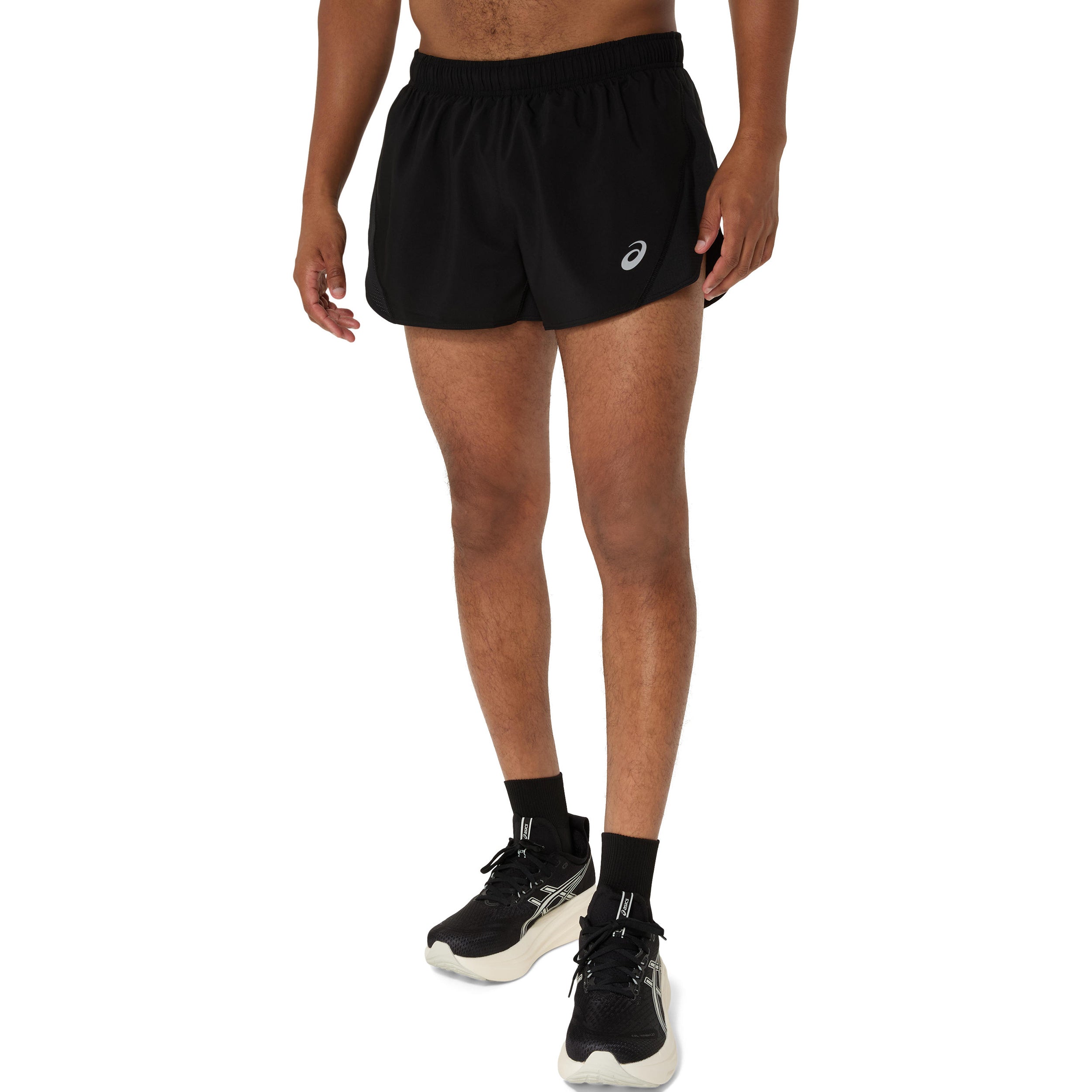 ASICS Core Split Running Shorts Men-Black