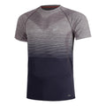 Seamless Running shirt Men - violet, grey
