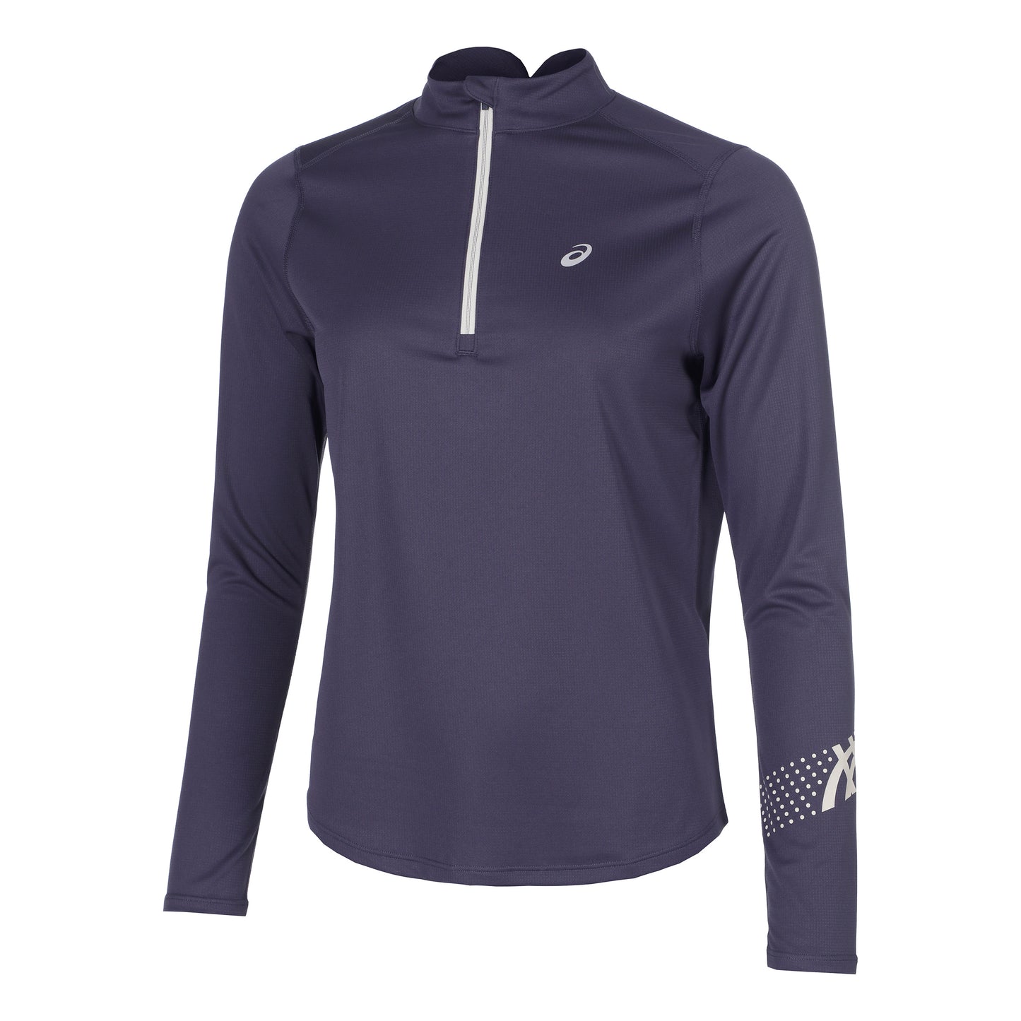 ASICS Icon 1/2 Zip Running Shirt Women-Dark Blue