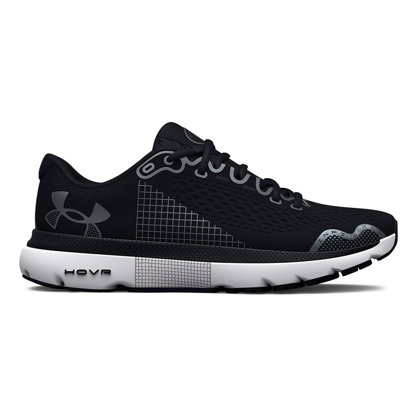 Under Armour HOVR Infinite 4 Neutral Running Shoe Women-Black,White