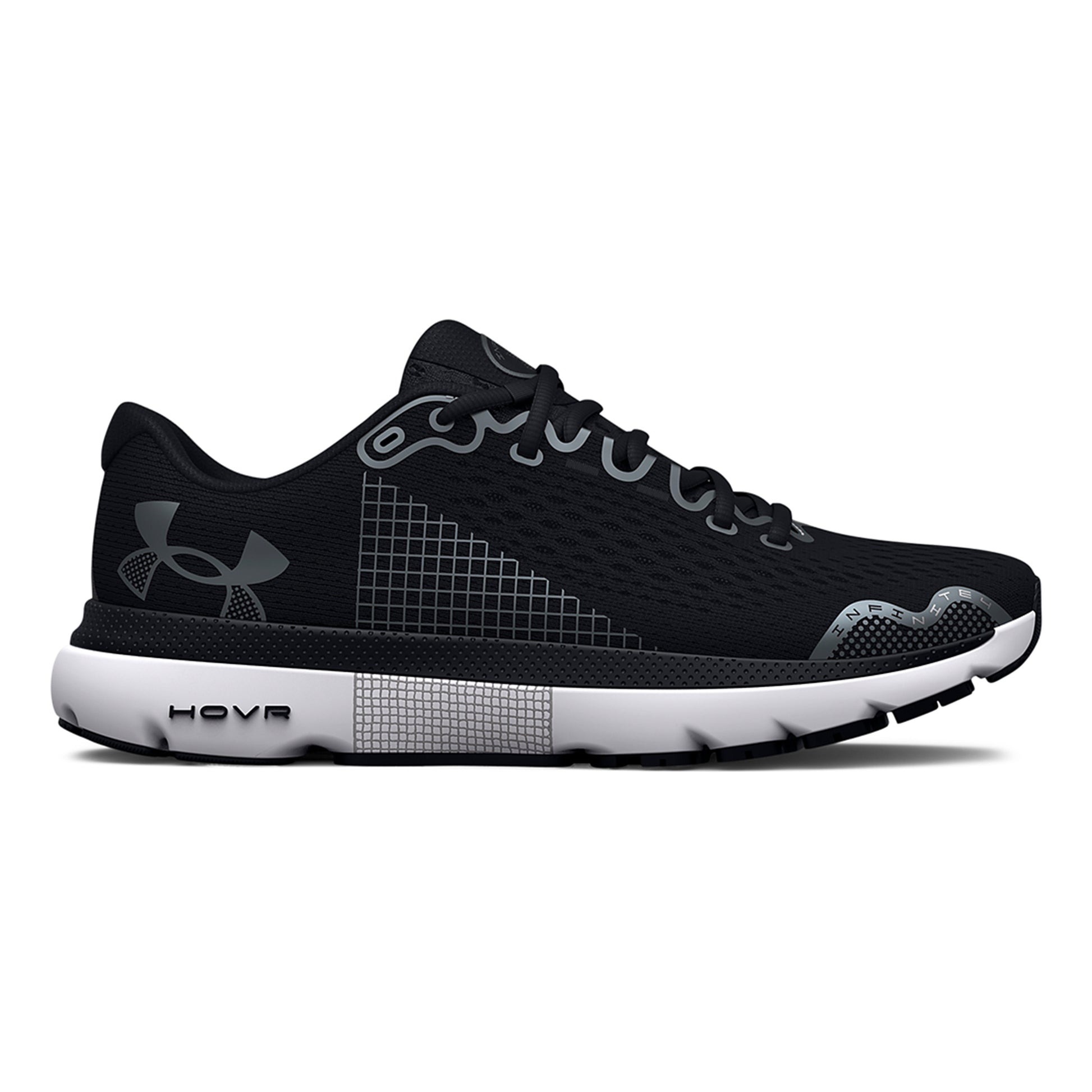 Under Armour HOVR Infinite 4 Neutral Running Shoe Women-Black,White