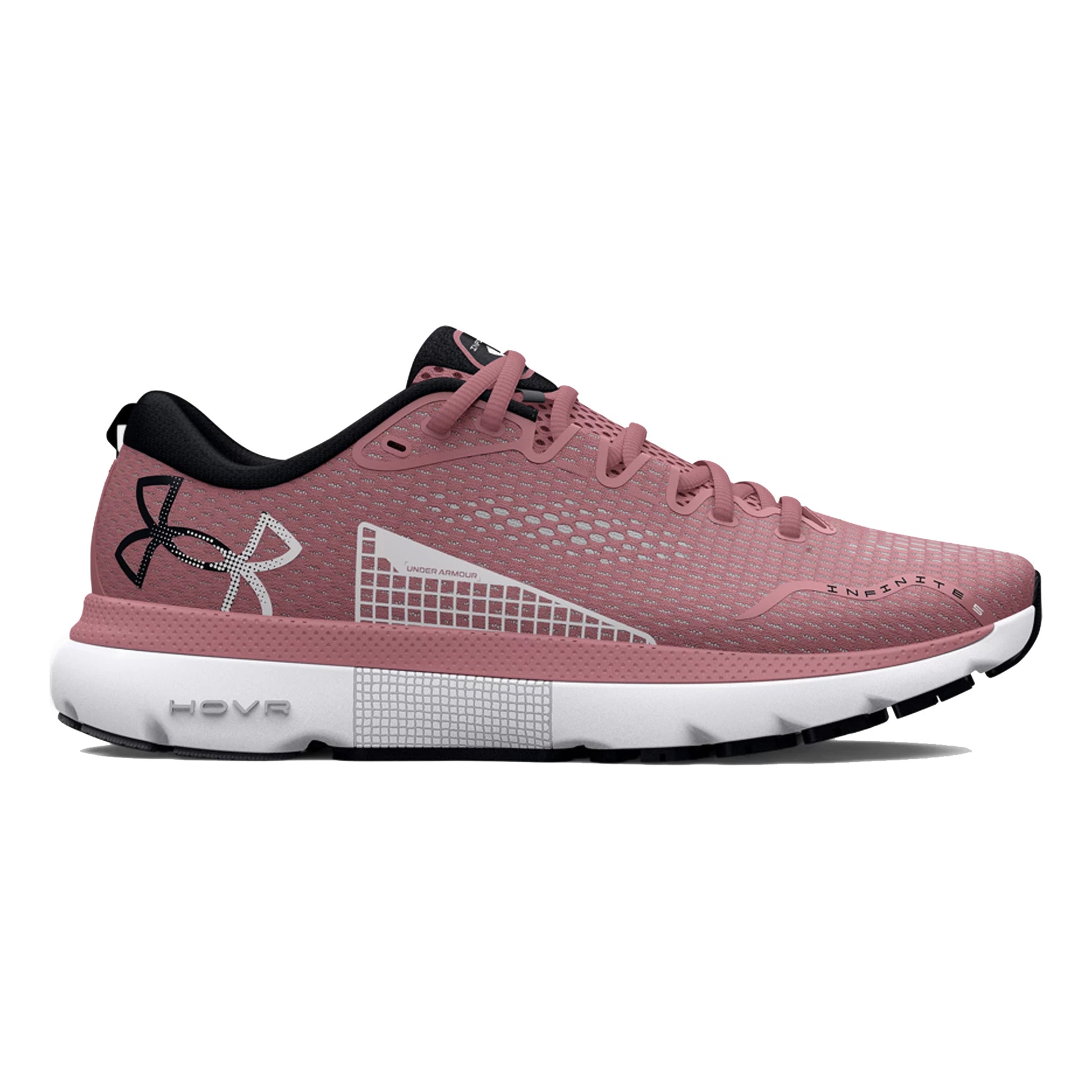 Under Armour HOVR Infinite 5 Neutralschuh Damen-Altrosa,Schwarz