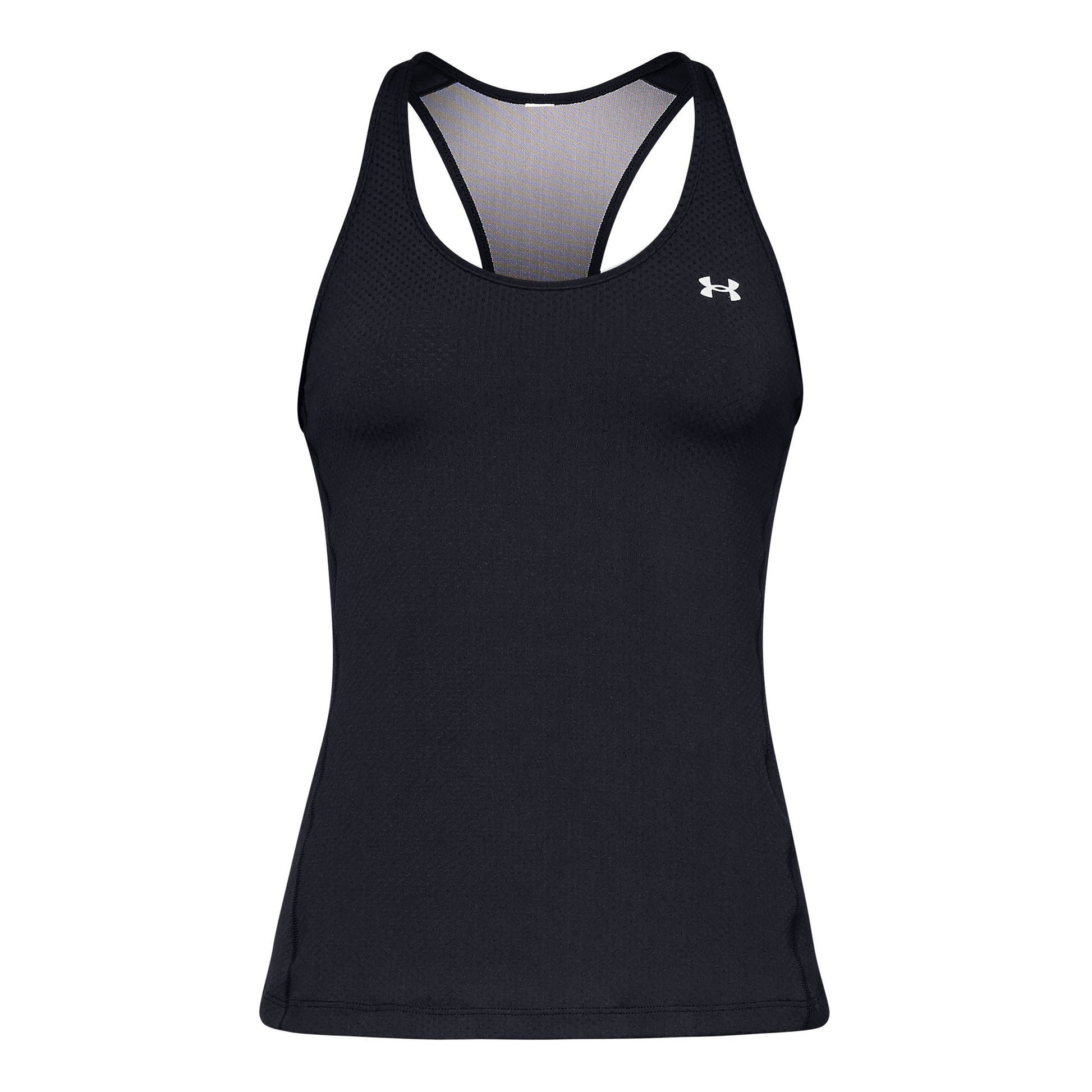 Under Armour Heatgear Racer Tank top Women - black, silver