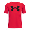 Tech Big Logo T-Shirt Boys - red, black