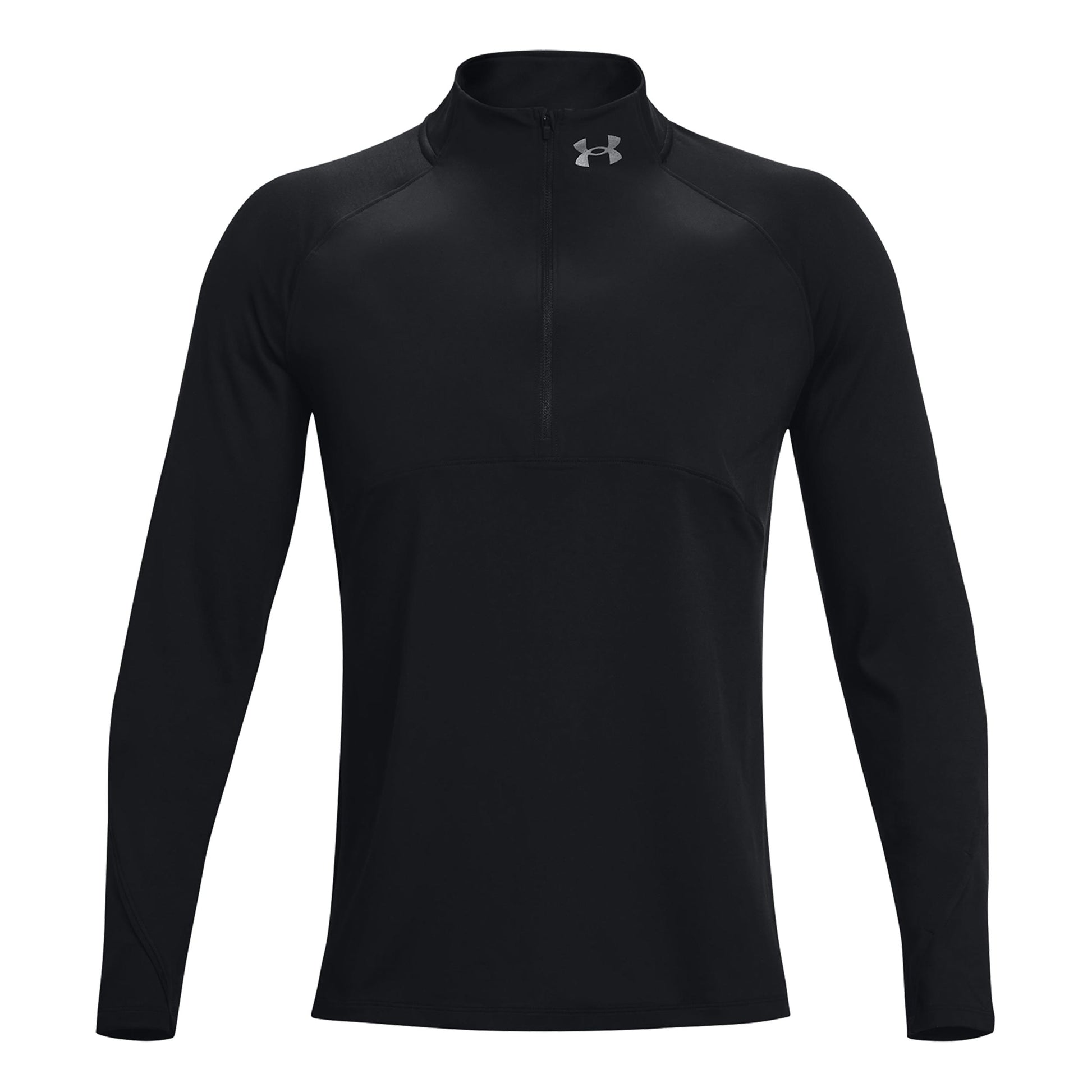Under Armour Qualifier 2.0 1/2 Zip Long Sleeve Men-Black