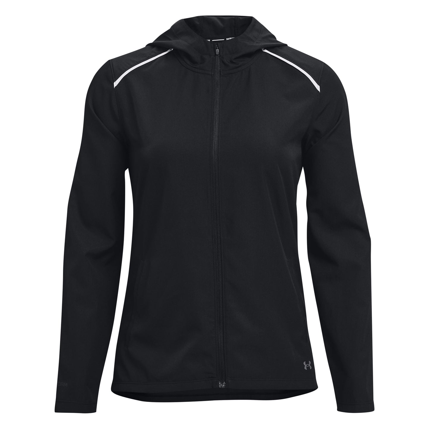 Under Armour Storm Hooded Laufjacke Damen-Schwarz