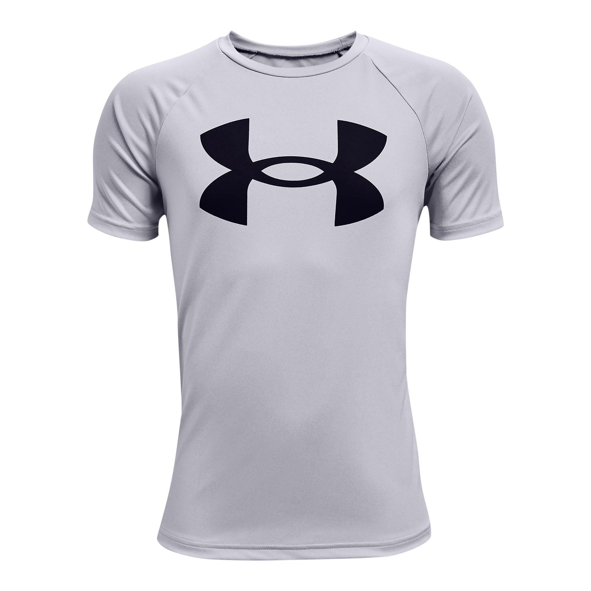 Under Armour Tech Big Logo T-Shirt Boys - grey, black