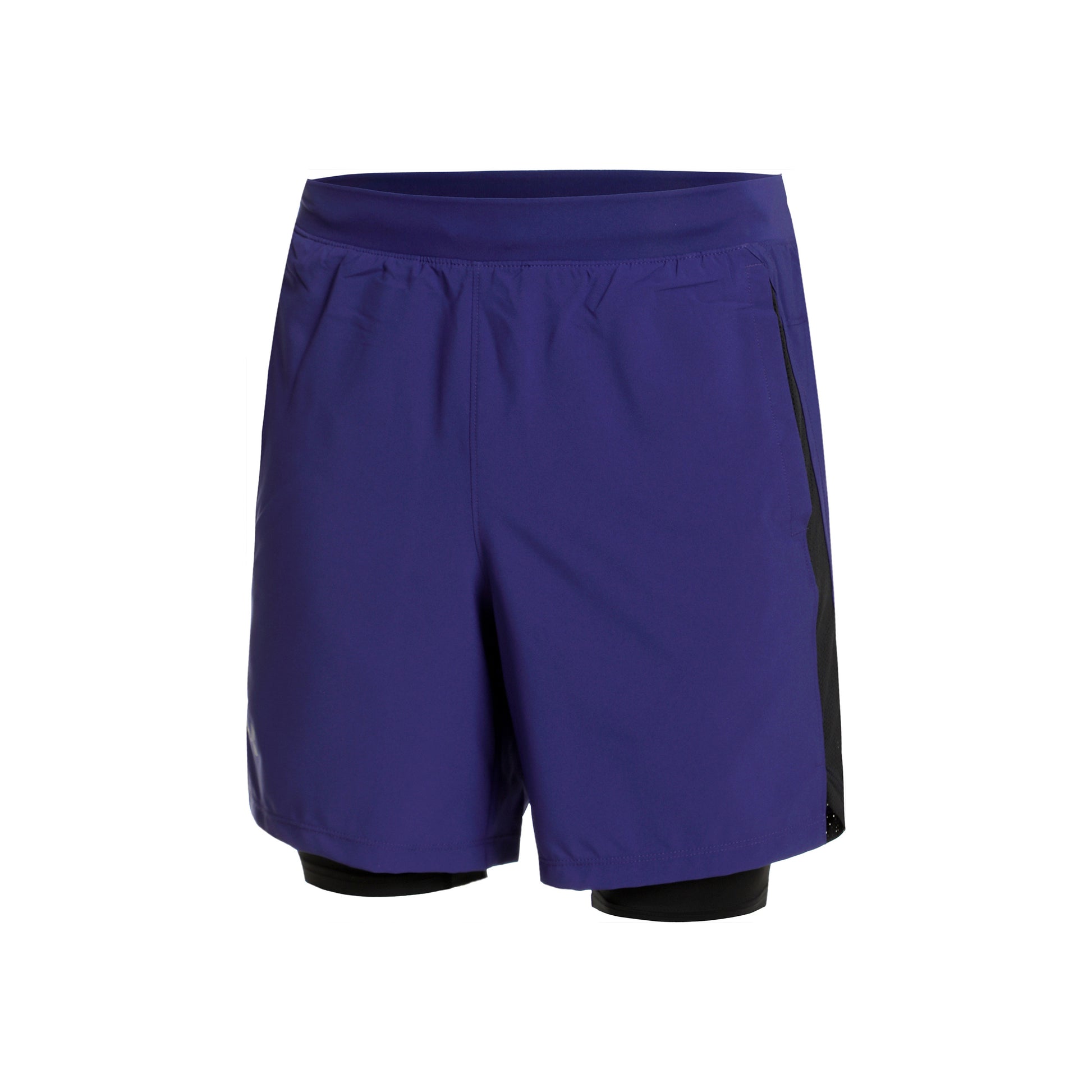 Under Armour Launch 7in 2in1 Shorts Men - blue, black