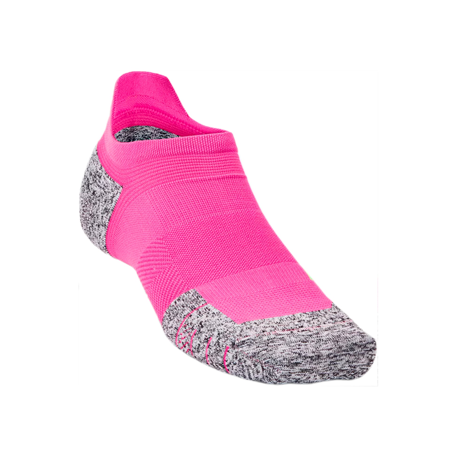 Under Armour AD Run Cushion 1pk No Show Running socks Unisex - pink,