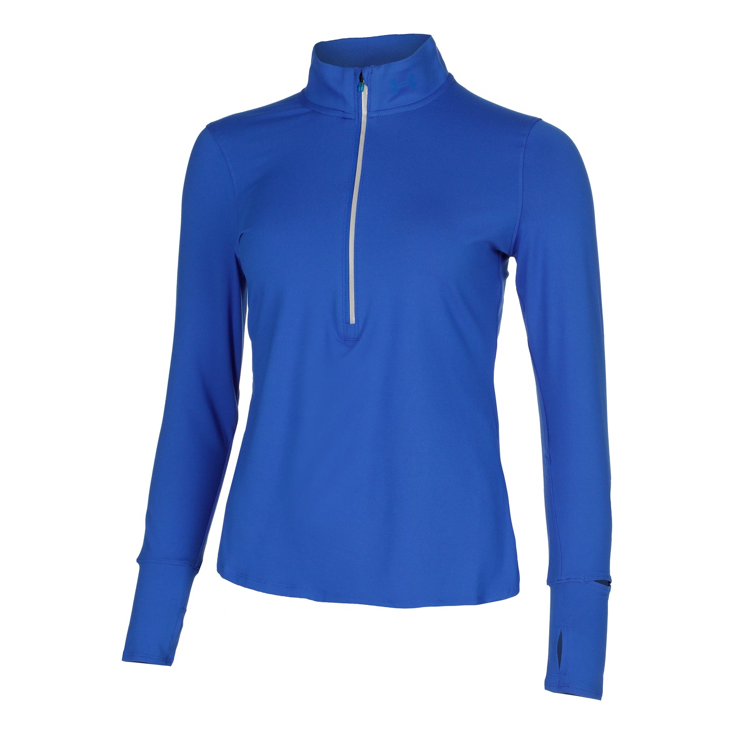 Under Armour Qualifier Run Half-Zip Longsleeve Damen - blau, weiß
