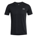 Streaker Splatter SS Running shirt Men - black,