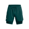 Launch 2in1 5in Laufshorts Herren - petrol,