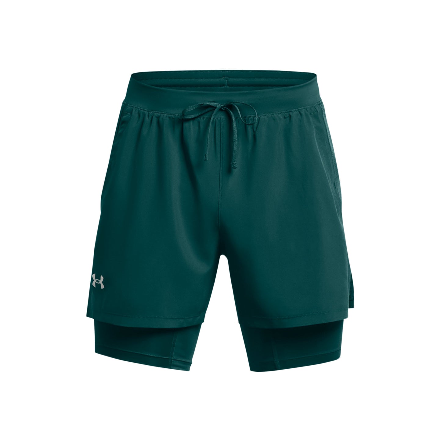Under Armour Launch 2in1 5in Laufshorts Herren - petrol,