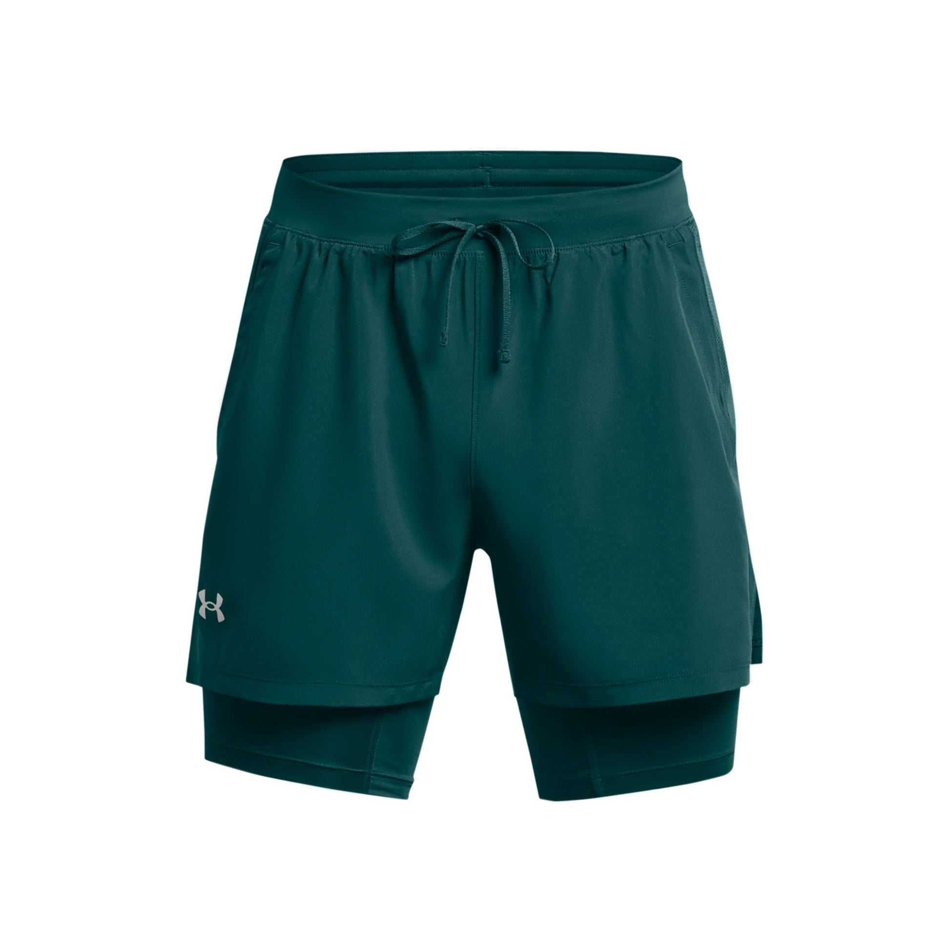 Under Armour Launch 2in1 5in Laufshorts Herren - petrol,