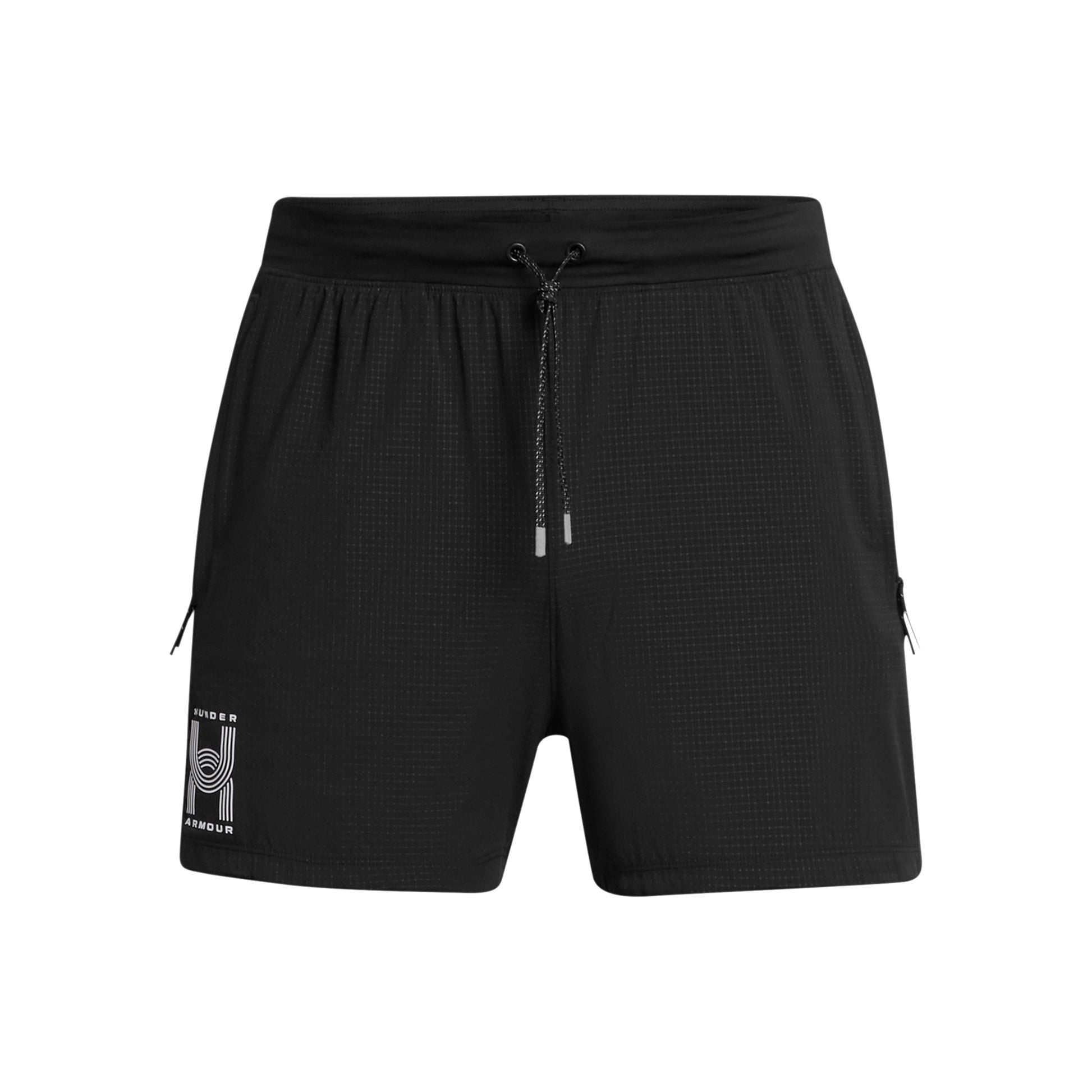 Under Armour Run Anywhere Laufshorts Herren-Schwarz,Weiß