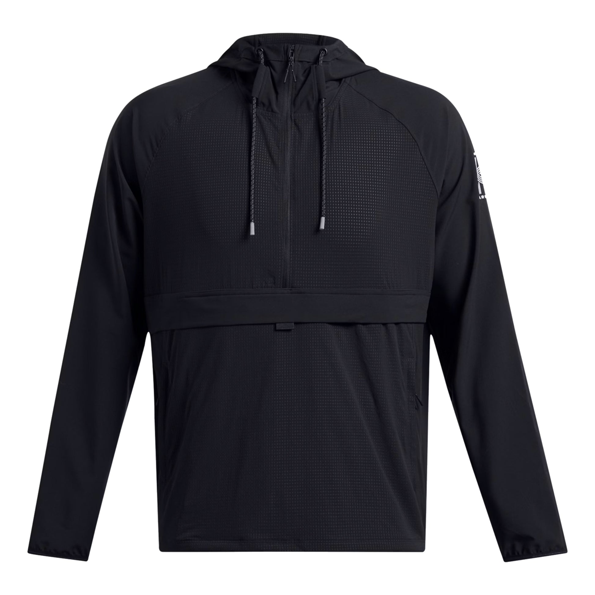 Under Armour Run Anywhere Anorak Laufjacke Herren - schwarz, grün