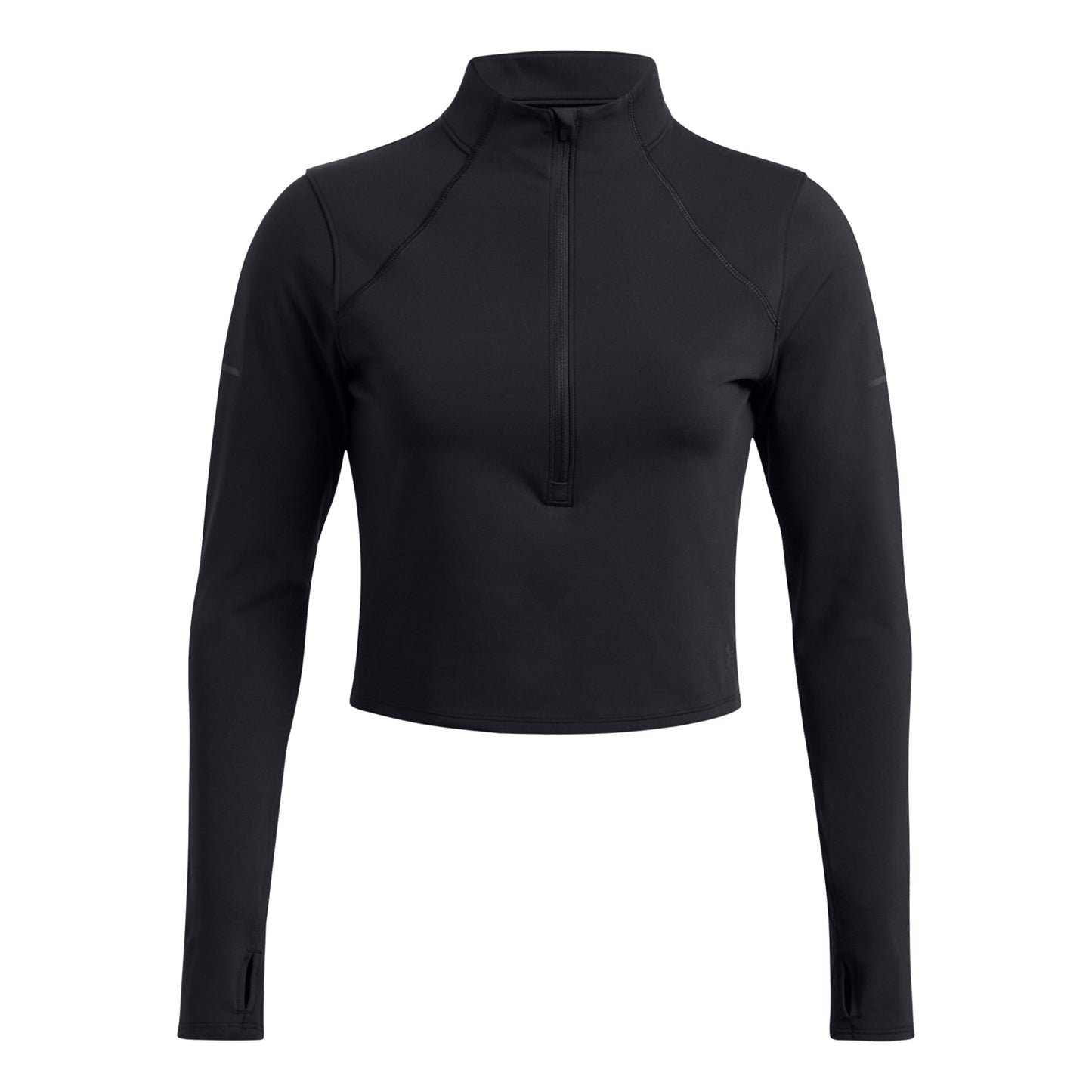 Under Armour Launch Elite Half Zip Laufshirt Damen-Schwarz