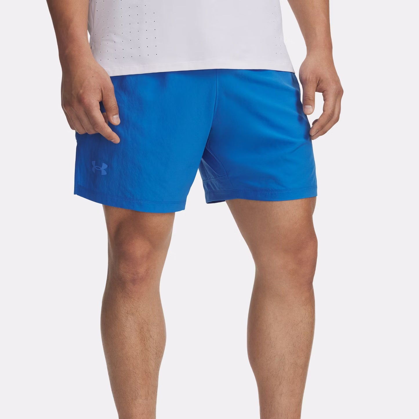 Under Armour Launch Elite 2in1 7in Shorts - blue, dark blue